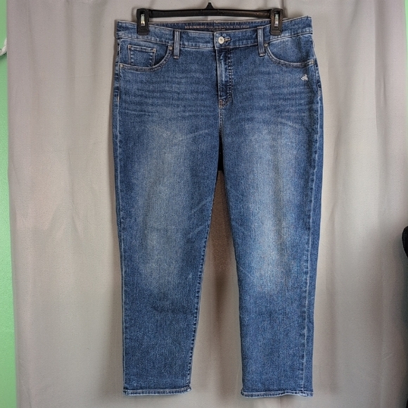 Chico's Denim Cropped Jeans - Picture 1 of 7